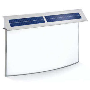 Panneau publicitaire solaire