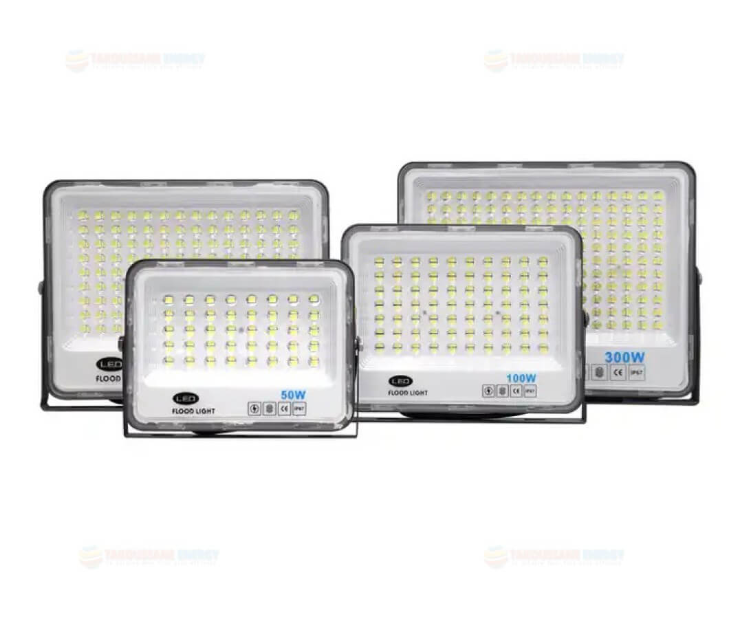 Projecteur solaire puissant profesionnel 100W 200W 300W