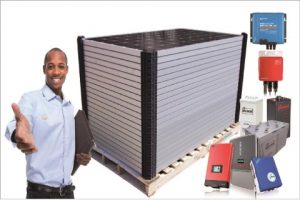 Distributeur d'équipements d'énergie solaire