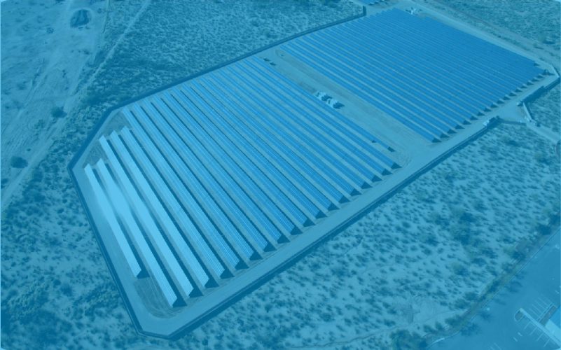 Centrale solaire hors-réseau site isolé