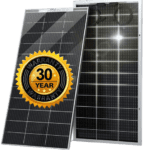 Panneaux bifaciaux solaires